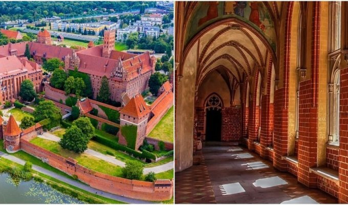 Marienburg - the largest medieval castle in the world (11 photos)