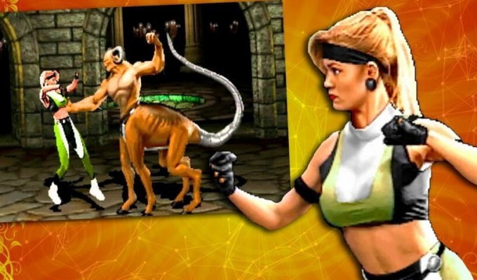 7 interesting facts about Sonya Blade from the game "Mortal Kombat" (11 photos)