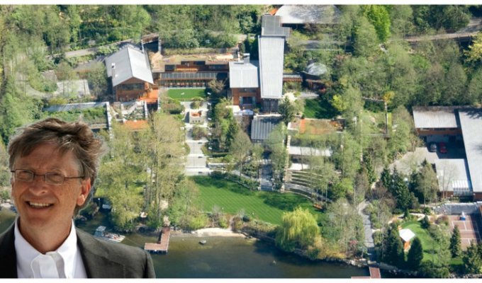 19 фактов о доме Билла Гейтса стоимостью 123 миллиона долларов (20 фото)