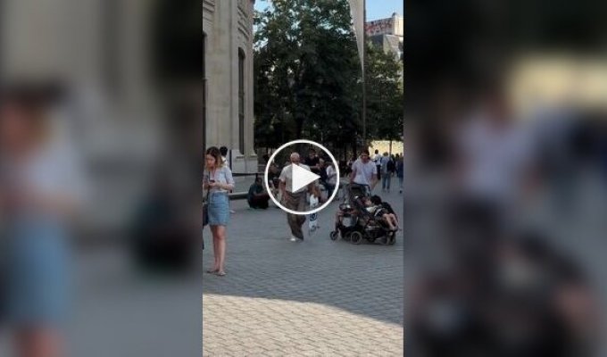 Dog's funny reaction to a dropped sausage