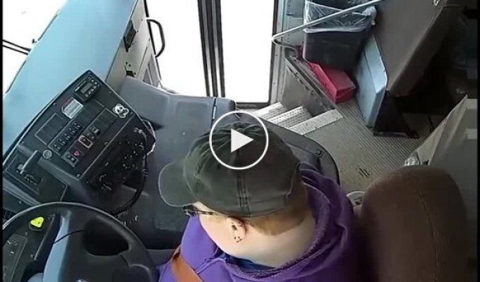 A seventh-grader from Michigan was able to stop a bus with schoolchildren