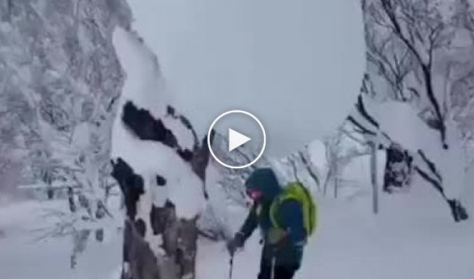 How to get out of the ski hill yourself without disturbing others