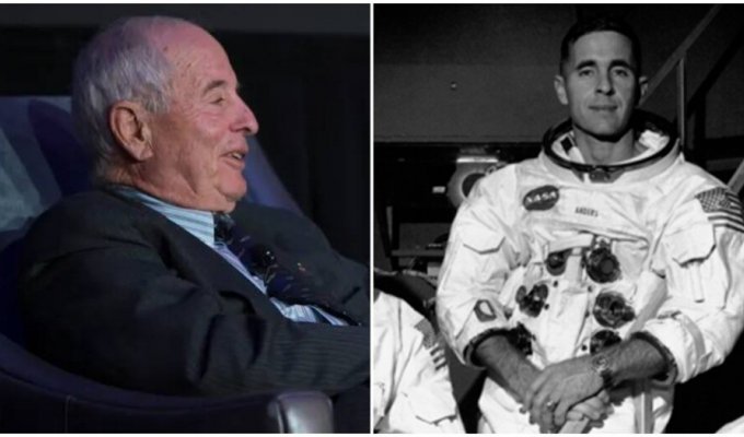 90-year-old ex-astronaut crashed on a plane while trying to do a loop (2 photos + 1 video)