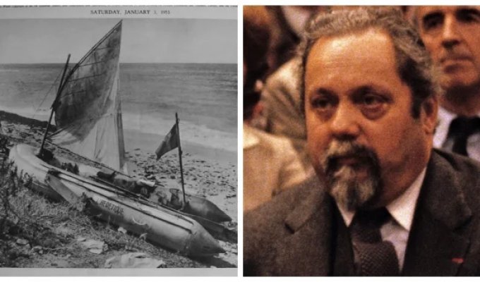 Отважный  доктор, который добровольно организовал кораблекрушение  и продержался 65 дней в океане на рыбе  и морской воде (11 фото)