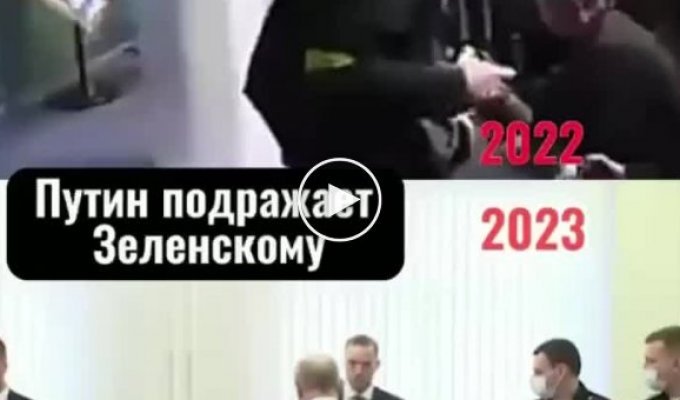 Putin began to copy Zelensky to be "closer to the people"