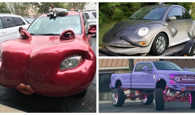 25 original and unexpected car modifications (26 photos)
