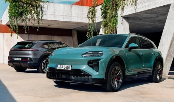 Porsche Cayenne стал 1156-сильным электромобилем (29 фото)