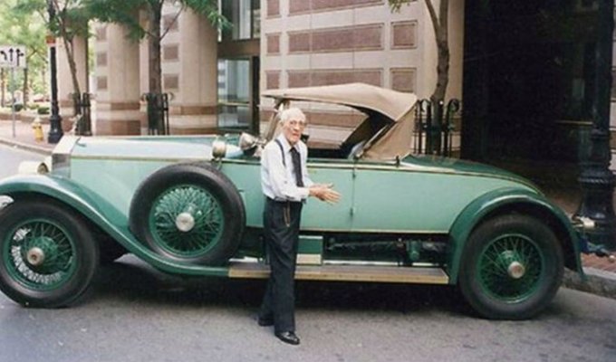 Аллен Свифт — человек, который 78 лет ездил на одном и том же Rolls-Royce (6 фото)