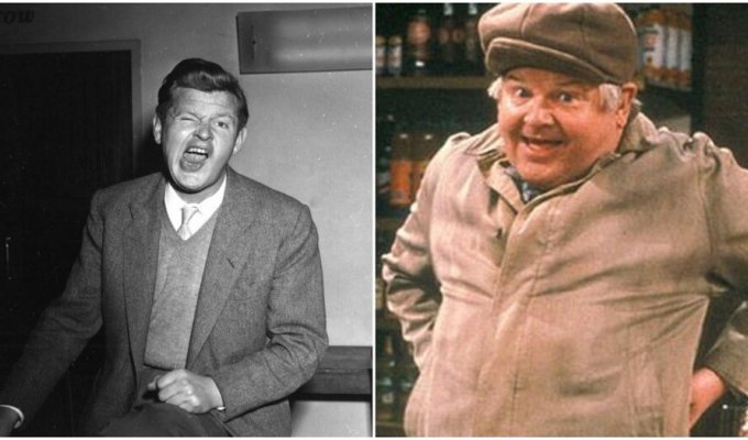 Interesting facts from the life of Benny Hill (7 photos + 1 video)