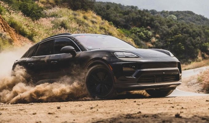 Porsche announced the first characteristics of the electric crossover Macan EV (10 photos)