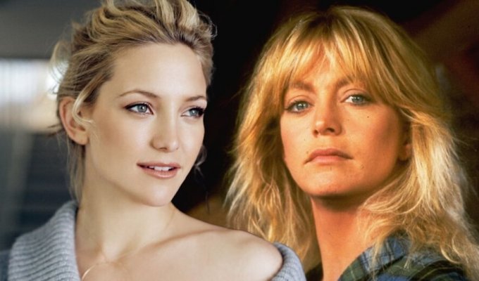 An unbreakable bond: Kate Hudson and her mother Goldie Hawn (8 photos)