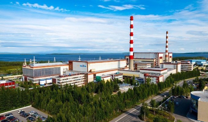 Кольская АЭС — самая северная АЭС Европы (50 фото)