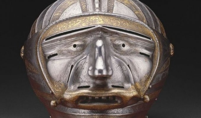 5 самых необычных средневековых шлемов (5 фото)