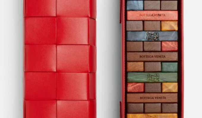 Коллаборация Bottega Veneta и Jenga (4 фото)
