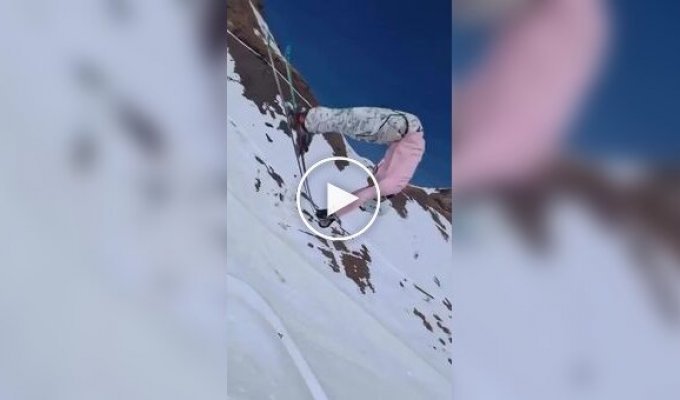 Эффектный трюк с участием дрона