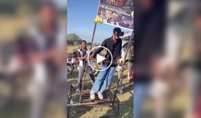 В Индии парк аттракционов изобрел новую карусель, не имеющую аналогов в мире