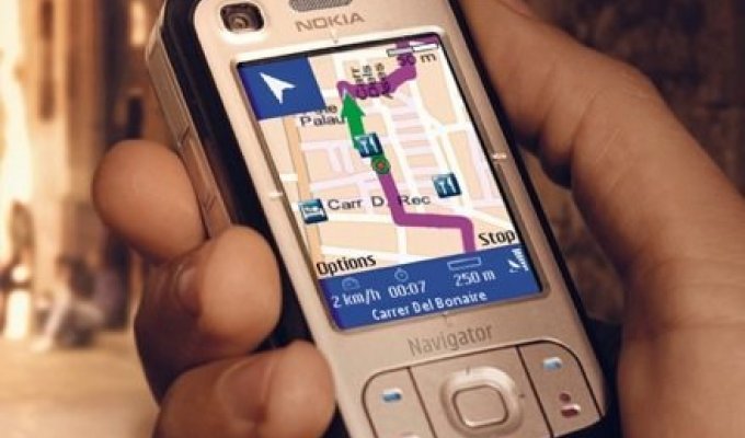 Nokia 6110 Navigator: слайдер с поддержкой GPS