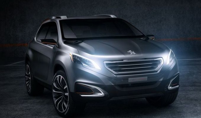 Peugeot Urban Crossover Concept - новинка от французского производителя (20 фото + видео)
