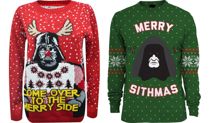 23 рождественских свитера для настоящих фанатов саги 'Звездные войн' (24 фото)