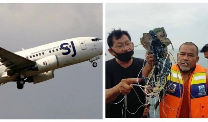 Обнаружено место крушения Boeing 737-500 в Индонезии (5 фото + 3 видео)