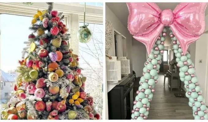 17 interesting Christmas trees that will awaken in you a festive mood (18 photos)