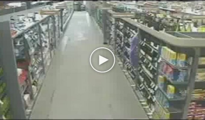 Землетрясение в магазине
