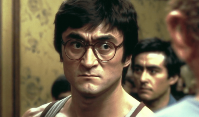 "Джекі Поттер і Кулак вогню": нейромережа об'єднала фільми про Гаррі Поттера та гонконгські бойовики 80-х (11 фото)