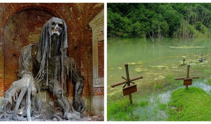 A traveler travels around Europe in search of creepy locations (22 photos)