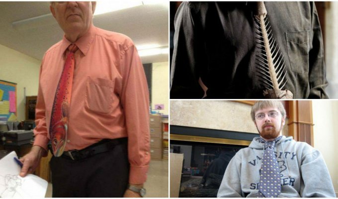20 чудаков, которым вообще лучше не носить галстук (21 фото)