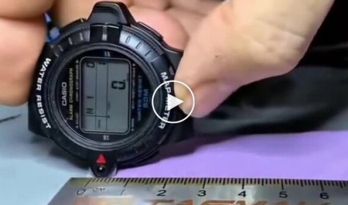 Часы, позволявшие измерять расстояние по бумажным картам