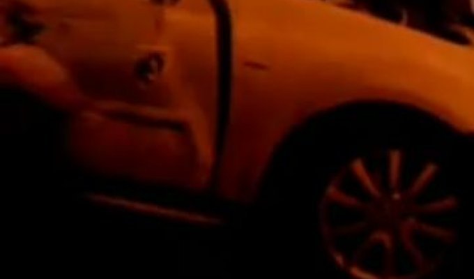 Столичная полиция вновь устроила Живой щит из автовладельцев на МКАД (2 видео)