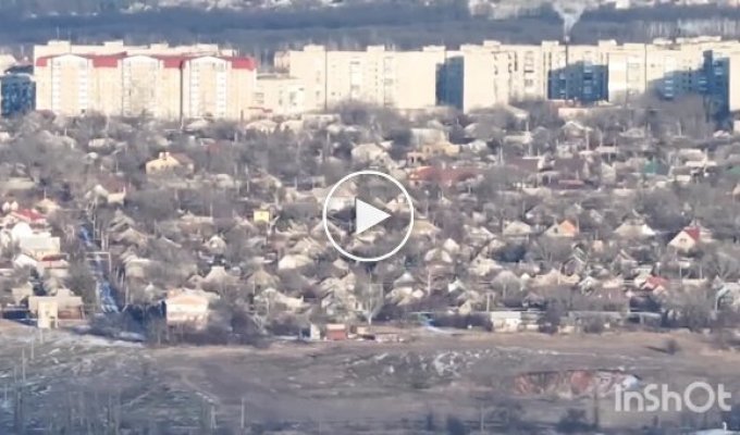 Occupied Makeyevka, which was bombed by the Ukrainian Armed Forces for ten years, and Avdeevka, which was liberated from the Nazis by the Russian army for two years