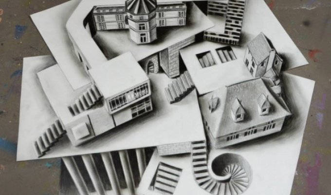 Потрясающие 3D-рисунки Рамона Брюина (10 фото)