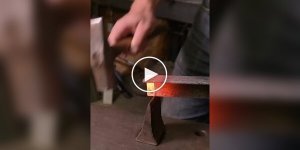 A master blacksmith created a cute little thing for his daughter