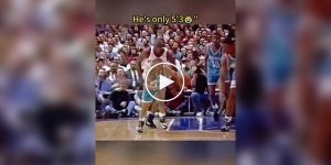 NBA's little giant: Incredible Muggsy Bogs game