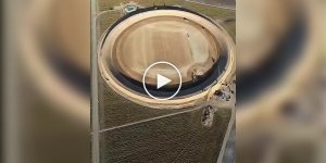 В Бразилии построили огромный водоем, напоминающий настоящее море