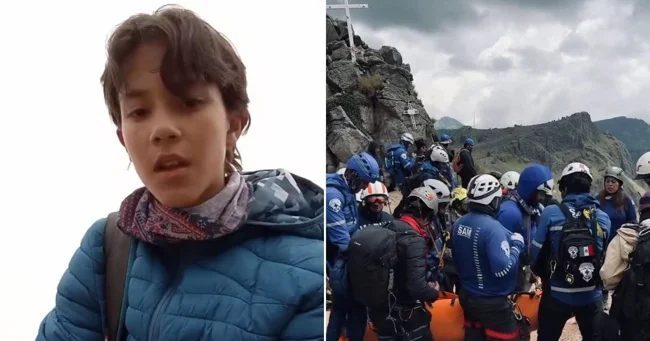 14-летний подросток замёрз насмерть во время восхождения на вулкан (5 фото + 1 видео)
