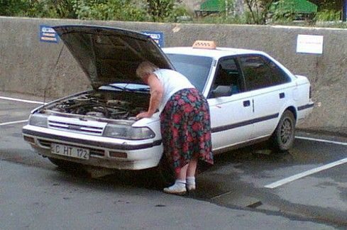 Не легко быть таксистом (10 Фото)