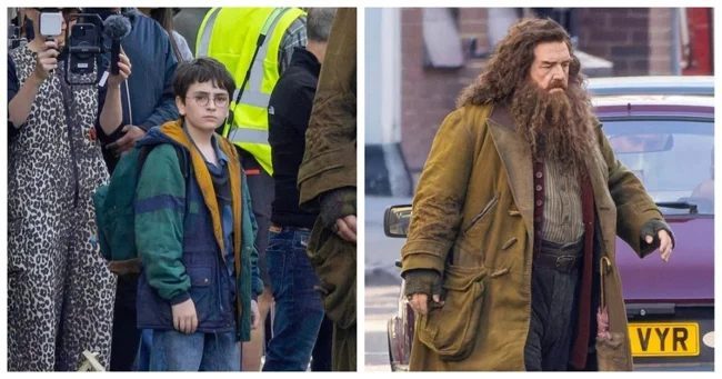 Свежие кадры со съемок сериала про Гарри Поттера (3 фото + 2 видео)
