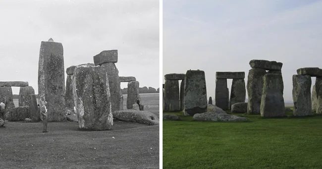 30 фотосравнений, как изменился мир (31 фото)