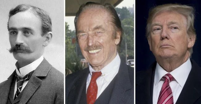 Три поколения Трампов: от немецкой деревни до кресла президента США (12 фото)