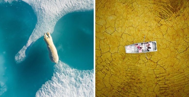 20 лучших снимков 2017 года, снятых с помощью дронов (23 фото)