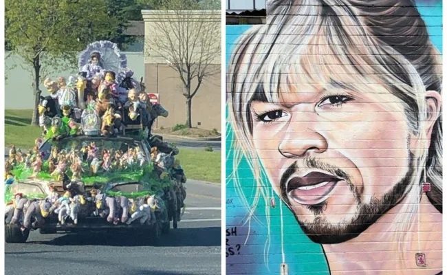 22 фото о том, что бывает, когда плохой вкус сочетается с хорошим исполнением (23 фото)