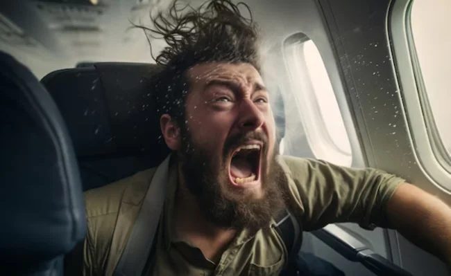 «Адский рейс»: как банкир с Уолл-стрит превратил самолет в общественный туалет (6 фото)