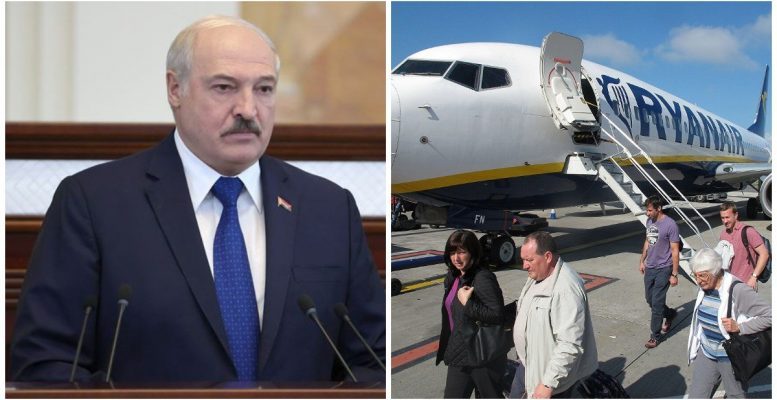 «Мы действовали законно»: Лукашенко прокомментировал инцидент с самолетом Ryanair (7 фото + 2 видео)