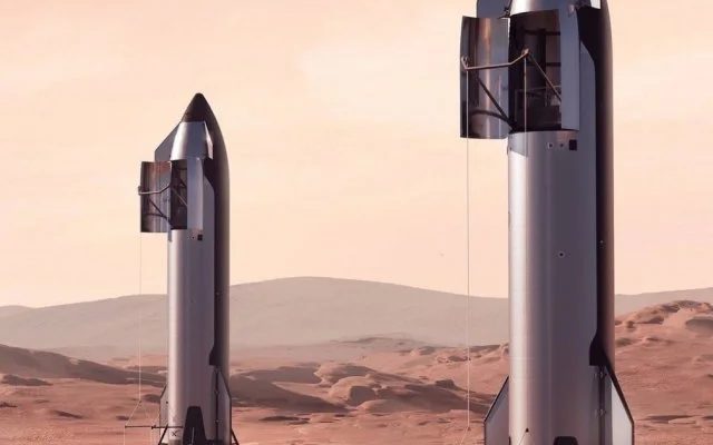 Илон Маск представил картину станций на Марсе