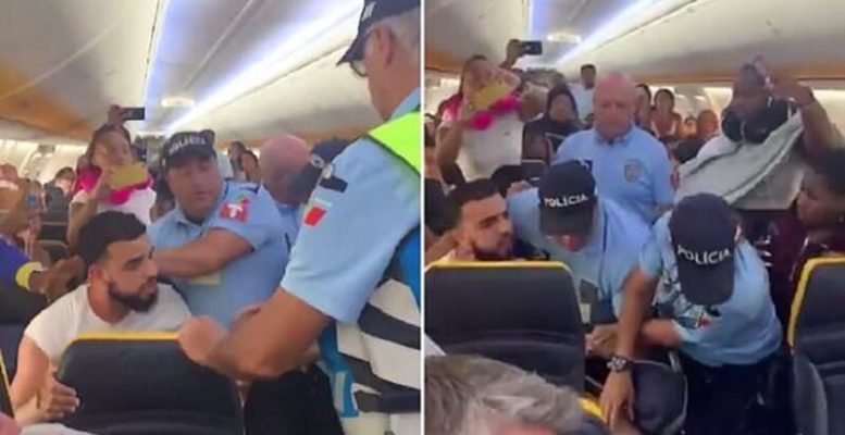 Пассажира пожизненно отстранили от полетов за скандал на борту (8 фото)