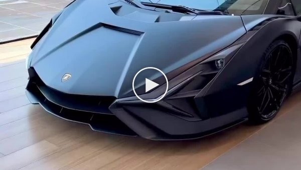 The sound of a car that costs 3.5 million euros