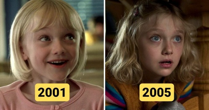 10 bright child roles of Dakota Fanning, who was cast in all Hollywood films where a child was needed (11 photos)
