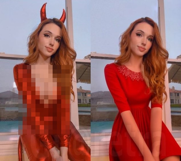 “An unusual flash mob on social networks”: guys use neural networks to “dress” girls (9 photos)